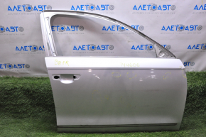 Door bare front right VW Passat b8 16-19 USA silver dented at the hinge, bumps
