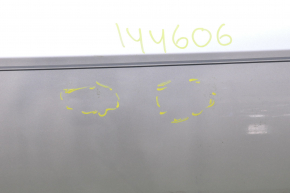 Door bare front right VW Passat b8 16-19 USA silver dented at the hinge, bumps