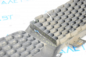 Lower grille of front bumper Jeep Cherokee KL 14-18 without radar, broken fasteners, crack