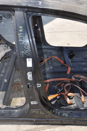 Central right body pillar Hyundai Sonata 15-19 on the body, bumps