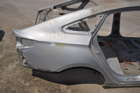 Quarter wing rear right Hyundai Sonata 15-19 silver on the body, pokes