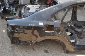 Quarter wing rear right VW Passat b7 12-15 USA black on body, pokes