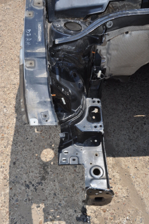 Front right quarter VW Passat b7 12-15 USA black on the body, dented side member nose