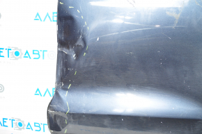 The door is bare rear left Lincoln MKC 15-19 blue dented along the pillar