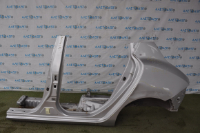 Quarter wing rear left Nissan Leaf 13-17 silver with central pillar, dented