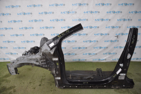 Quarter front left Chevrolet Volt 11-15 black with central pillar, pokes