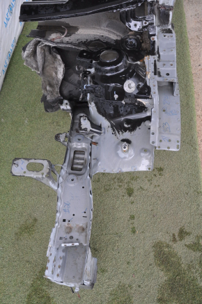 Quarter front left Chevrolet Volt 11-15 black with central pillar, pokes