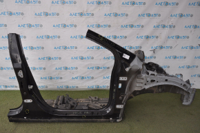 Quarter front right Chevrolet Volt 11-15 black with central pillar, pokes