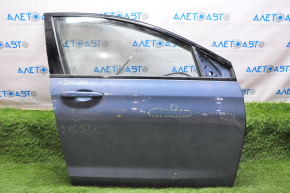 Door assembly front right Chrysler 200 15-17 blue PAG, glass XYG, butts