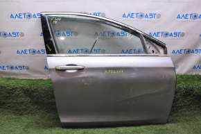 Door assembly front right Chrysler 200 15-17 gray dented butt painted
