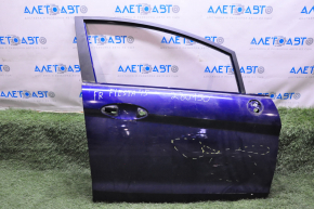 Door bare front right Ford Fiesta 11-19 blue L6, dents