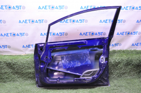 Door bare front right Ford Fiesta 11-19 blue L6, dents
