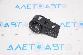 Light control Jeep Cherokee KL 14-16 black, under fog lights