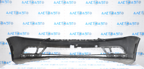 Bare front bumper VW Jetta 15-18 USA black no fragments, fractures, broken fasteners, dented, sawed