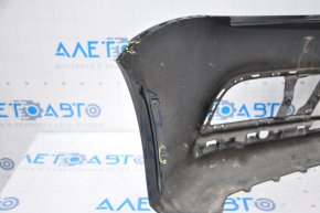 Bare front bumper VW Jetta 15-18 USA black no fragments, fractures, broken fasteners, dented, sawed