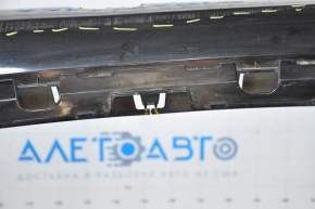 Bare front bumper VW Jetta 15-18 USA black no fragments, fractures, broken fasteners, dented, sawed