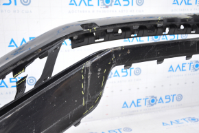 Bare front bumper VW Jetta 15-18 USA black no fragments, fractures, broken fasteners, dented, sawed