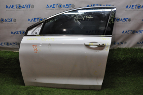 Door assembly front left Chrysler 200 15-17 white PW7, butts
