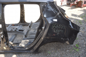 Quarter wing rear left Nissan Leaf 13-17 black on the body, pokes