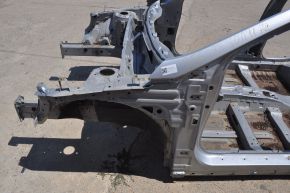 Quarter front left Hyundai Sonata 11-15 silver on the body