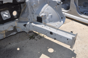 Quarter front left Hyundai Sonata 11-15 silver on the body