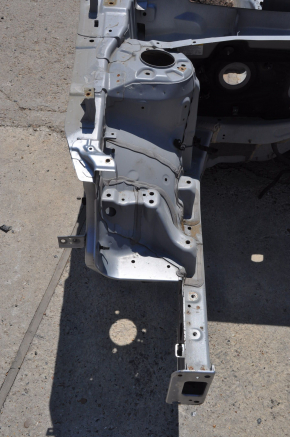 Front quarter right Hyundai Sonata 11-15 silver on the body
