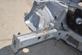 Front quarter right Hyundai Sonata 11-15 silver on the body