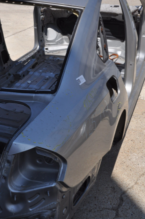 Quarter wing rear right VW Passat b7 12-15 USA silver on body, bumps