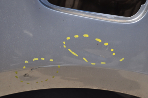 Quarter wing rear right VW Passat b7 12-15 USA silver on body, bumps