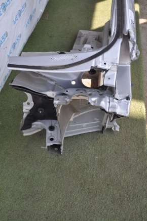 Front left quarter Chevrolet Volt 16- silver with central pillar, dented, without side member, bumps