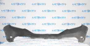 Front bumper bare upper part Honda CRV 12-14 prerest green dented, tears, broken fasteners