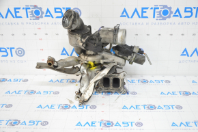 Turbine assembly with manifold and cooling pipes VW Passat b7 12-15 USA 1.8T 118k