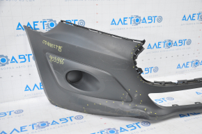 Front bumper bare Ford Transit Connect MK2 13-18 structure is dented, fractures, sawed, no fragment, fasteners are torn off