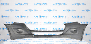 Front bumper bare Ford Transit Connect MK2 13-18 structure is dented, fractures, sawed, no fragment, fasteners are torn off