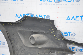 Front bumper bare Ford Transit Connect MK2 13-18 structure is dented, fractures, sawed, no fragment, fasteners are torn off