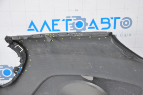 Front bumper bare Ford Transit Connect MK2 13-18 structure is dented, fractures, sawed, no fragment, fasteners are torn off