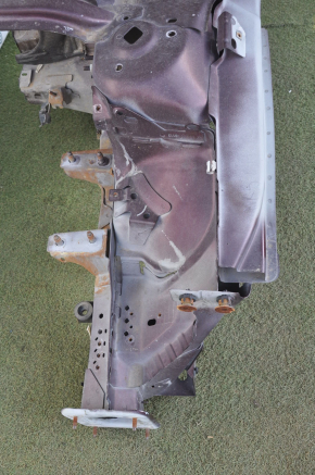 Front left quarter Ford Fusion mk5 13-20 burgundy, dented, bumps