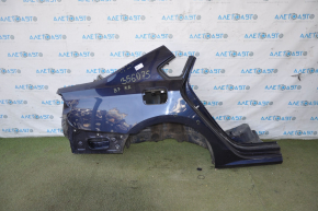 Quarter wing rear right VW Passat b7 12-15 USA blue, dent, bumps