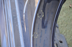 Front right quarter VW Passat b7 12-15 USA blue, with central pillar, dented, bumps