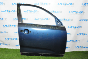 Door bare front right Kia Sorento 10-15 blue USB pokes