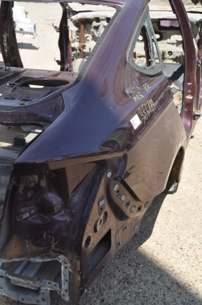 Quarter wing rear right Ford Fusion mk5 13-20 burgundy on the body, dented, bumps