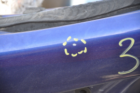 Front left quarter Ford Fusion mk5 13-20 blue on the body, dented, bumps