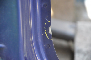Front left quarter Ford Fusion mk5 13-20 blue on the body, dented, bumps