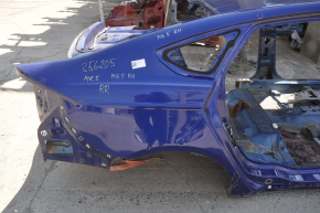 Quarter wing rear right Ford Fusion mk5 13-20 blue on the body, pokes