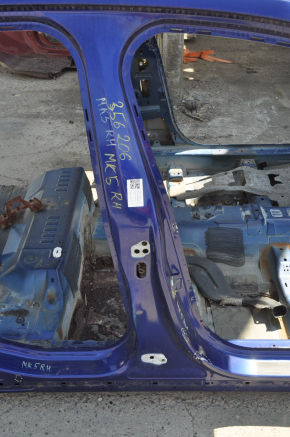 Body pillar central right Ford Fusion mk5 13-20 on the body, dented, bumps