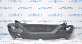 Bare rear bumper Jeep Cherokee KL 14-14 structure dented, tear, broken fastening, scratches