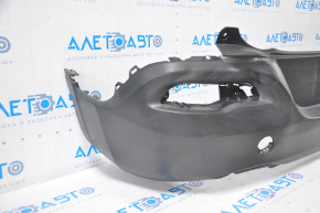 Bare rear bumper Jeep Cherokee KL 14-14 structure dented, tear, broken fastening, scratches
