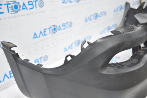 Bare rear bumper Jeep Cherokee KL 14-14 structure dented, tear, broken fastening, scratches