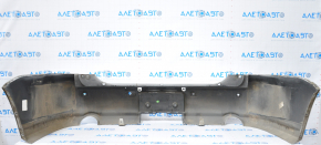 Rear bare bumper Ford Flex 13-19 for towbar silver, dented, tears