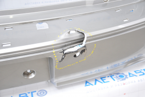 Rear bare bumper Ford Flex 13-19 for towbar silver, dented, tears